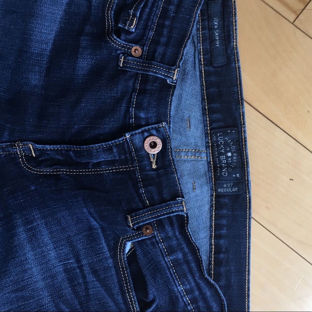 LUCKY BRAND SOFIA SKINNY JEANS LIGHTLY WORN